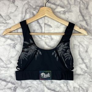 Pink VS Palm Tree Sports Bra